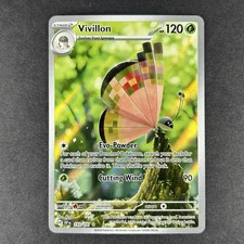 Pokemon Vivillon Scarlet & Violet Surging Sparks Illustration Rare #193