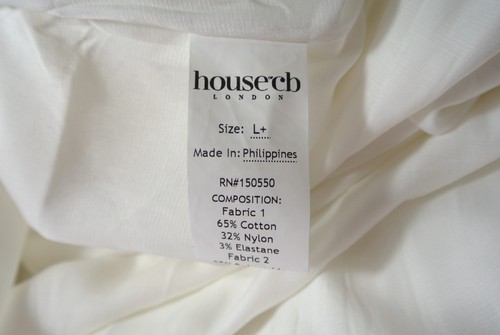 NEW, House of CB White Sqared neck Maxi Dress Size L+ #MD595 - Picture 10 of 11