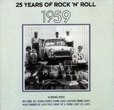 25 Years of Rock 'N' Roll 1959, Vol. 2 - Various Artists CD SUVG The Cheap Fast