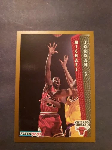 Michael Jordan 1992-93 Fleer 32