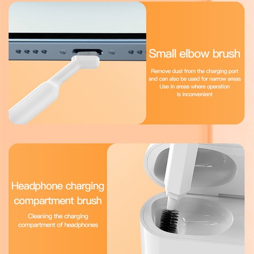 Multi-Function Cleaner Kit For Airpods Laptop Phone Cleaning Brush Tool Portable - Photo 14/17
