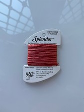 Rainbow Gallery Thread Splendor Strandable 12-ply Silk Made in FRANCE - Rust