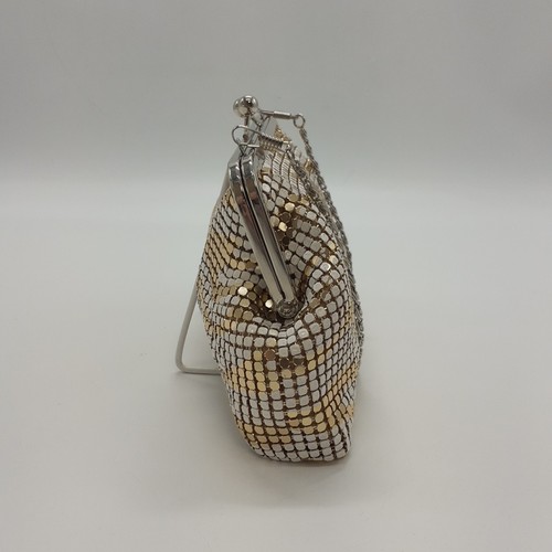 Damen Gold Silber Clutch Konvolut Restposten 4 formelle Abend Party Hochzeit Beutel - Bild 9 von 24