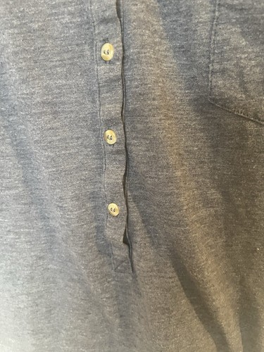 Spenglish Women's washed denim style long fited T Always Keep Smiling SZ S 3/4 s - Picture 16 of 16