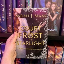 A Court of Frost and Starlight OOP Sarah J. Maas First Edition 1st Printing HC