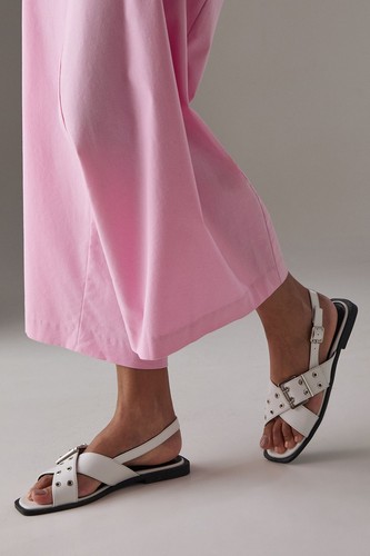 Faith White Sandals Womens Casual Sandals