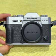 Fujifilm X-T20 Silver 24.3MP Mirrorless Digital Camera Body Only - 90 New