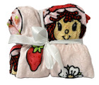 The World of Strawberry Shortcake Super Soft Travel Blanket 40 x 50 Inch Throw