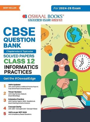 CBSE Question Bank Chapterwise and Topicwise SOLVED PAPERS_Class 12_Information 