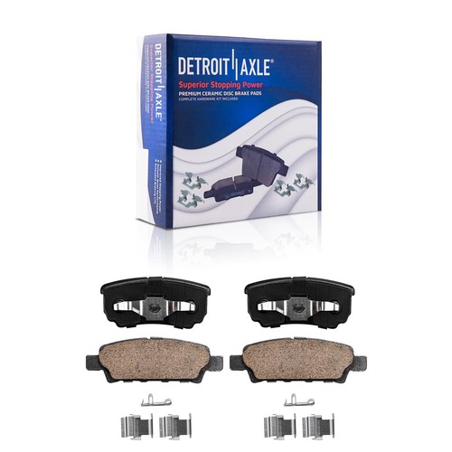 Front & Rear Drilled Rotors + Brake Pads for 200 Sebring Avenger Caliber Compass - Picture 6 of 8