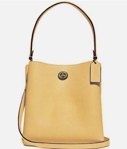 Coach Small Charlie Bucket Bag, Corn Yellow, New - Picture 2 of 3