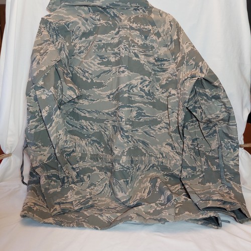 Military USAF Gore-Tex All Purpose Environmental Tiger Camo Parka Medium Jacket - Picture 7 of 8