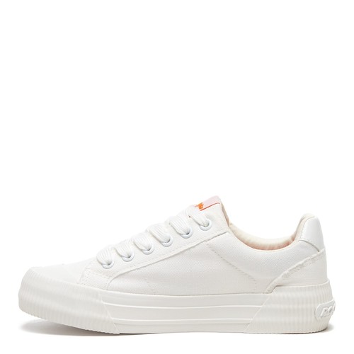 womens Cheery Canvas Cotton Sneaker, White, 6.5 US - Picture 4 of 5