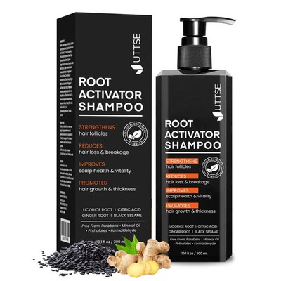 UTTSE Root Activator Shampoo Hair Growth Thinning Hair Loss Treatment Men 10oz