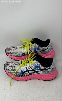 Asics Womens Gel Excite 9 1012B281 Multicolor Lace-Up Sneaker Shoes Size 6.5