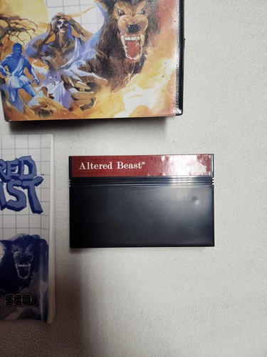 Altered Beast (Sega Master, 1989) CIB Mint Tested 8 Bit Rare Authentic SMS - Bild 2 von 11
