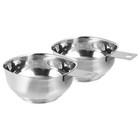  2 Pcs Einmachtrichter Marmeladentrichter Edelstahl Flaschen Küchengerät