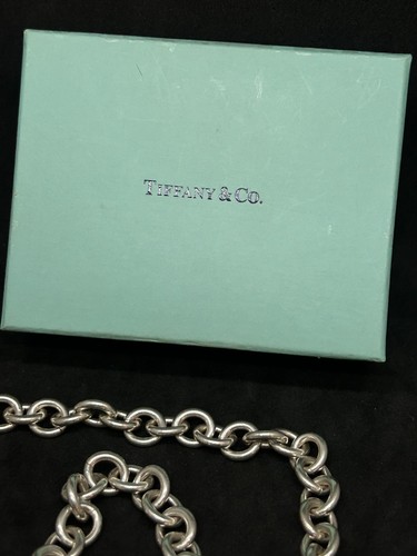 Tiffany & Co. 925 Sterling 16.5in Necklace Chain and 7in Bracelet Set - 116.52g - Picture 5 of 11