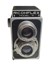 Vintage Ricohflex Model VI F-80mm Box Camera - Untested