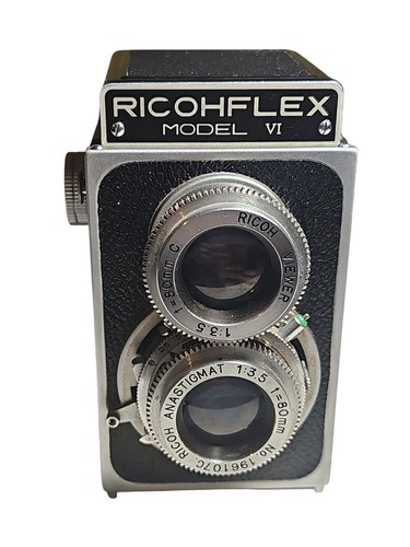 Vintage Ricohflex Model VI F-80mm Box Camera - Untested  - Picture 1 of 7