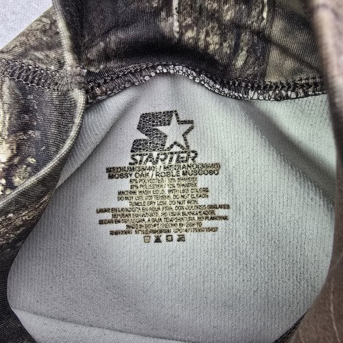 Starter Dri Star Mossy Oak Long Sleeve Hunting Shirt Size Medium Base Layer Camo - Picture 8 of 11