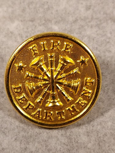 Waterbury Button Co. - FD - Feuerwehr Uniform Messingknöpfe Menge 8--7/8" - Bild 2 von 10