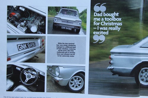 Original CC 2006 extracted mag article: 1968 HILLMAN IMP CALIFORNIAN restoration - Foto 2 di 2