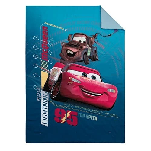 Taza de pistón Cars Circuit azul, rojo y cama para niños pequeños Disney Cars taza de pistón Foto 3 de 4