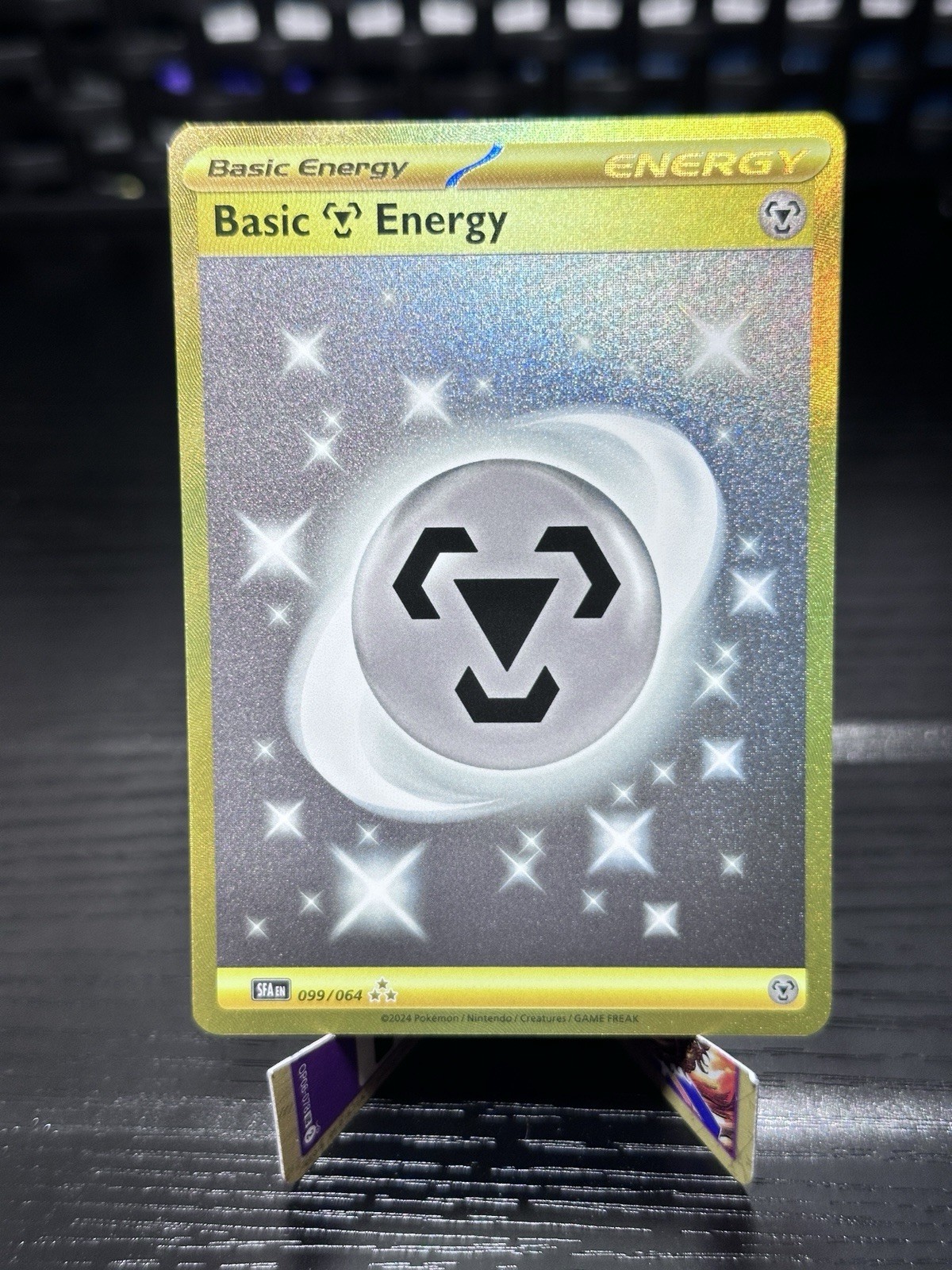 Pokemon TCG Basic Metal Energy 99/64 Shrouded Fable Holo NM