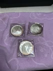 LOT OF THREE (3) 1999 US Silver Eagle Uncirculated SIGNIFICANT TONING
