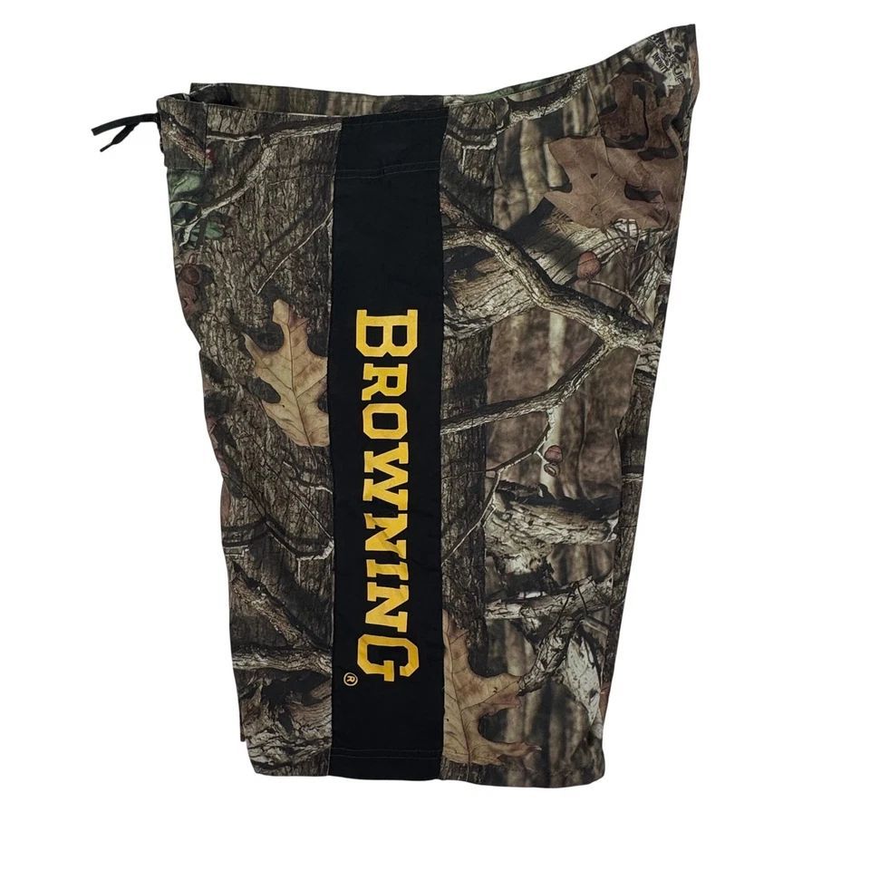 Pantalones Cortos Browning Para Hombres 38 Camuflados Bañador Negro Bolsillo Lateral Tabla Pantalones Cortos Caza Foto 3 de 4