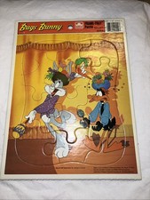 Vintage Warner Brothers 1987 Bugs Bunny Golden Frame-Tray puzzle 12 piece. VGC