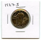 1927-S STANDING LIBERTY QUARTER DOLLAR COIN!!!