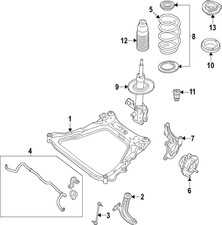 Genuine Nissan Suspension Strut E4302-5MR4B