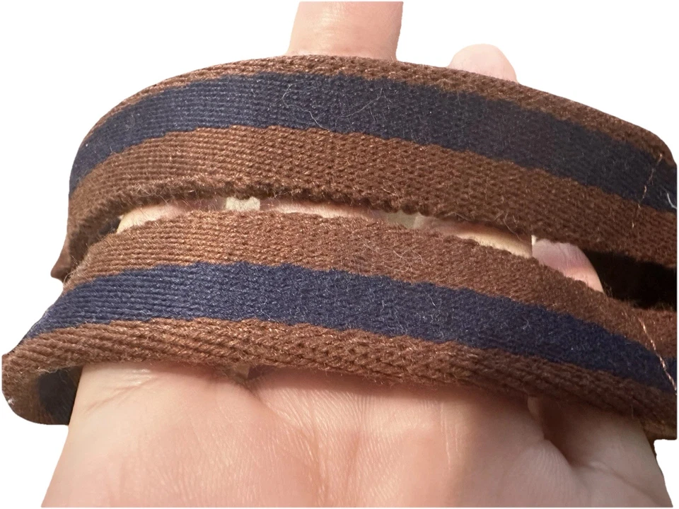 Bolso de Mano HERMES Fool Toe Lona Burdeos Usado Foto 4 de 4