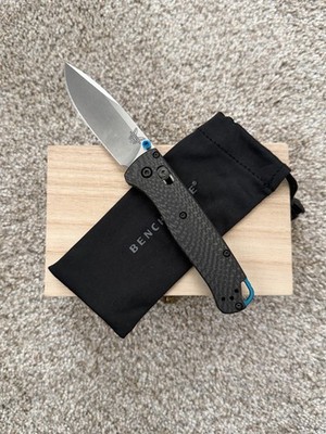 Benchmade Bugout AXIS Lock Knife Carbon Fiber (3.2'' Satin) 535-3