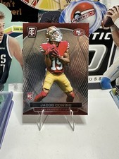 2024 Panini Totally Certified Jacob Cowing 128 Mirror RC 49ers Rookie Tc