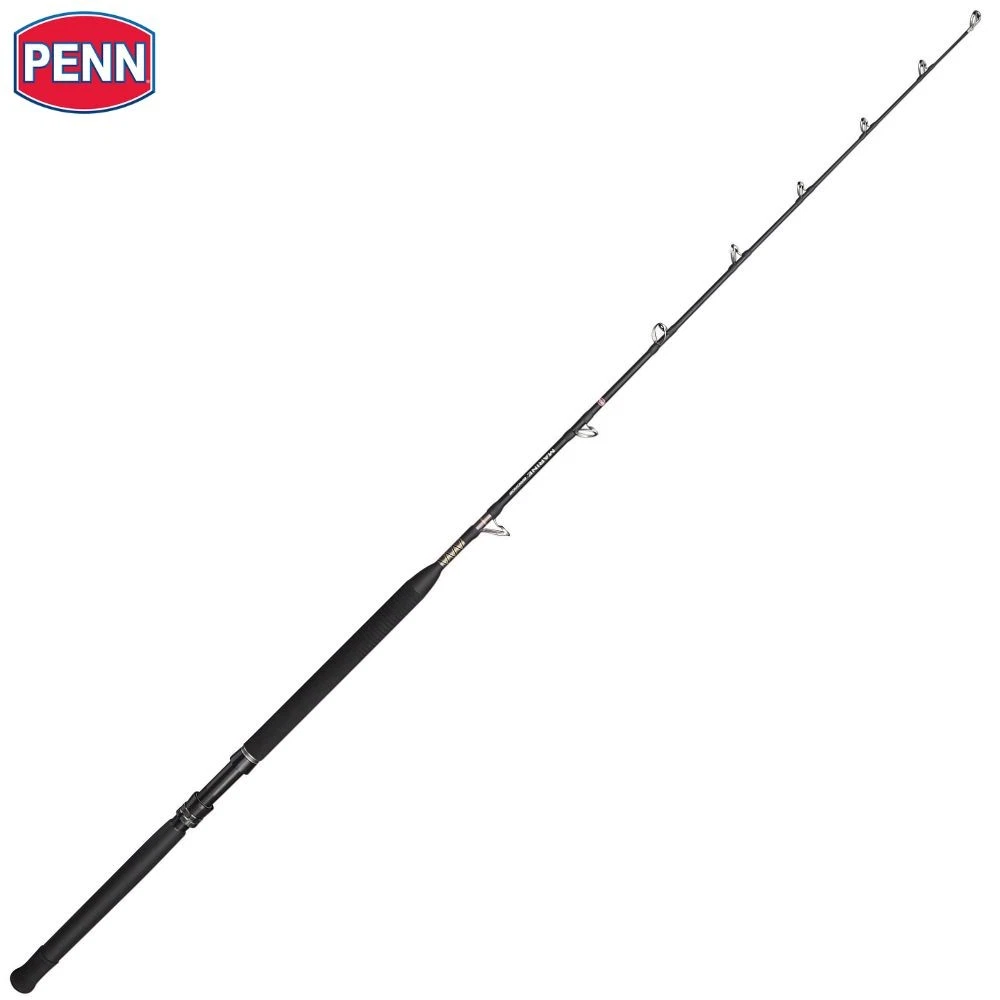 PENN Saltwater Fishing Spiral Guides Rod MARINE BRIGADE Trolling 50-80lb