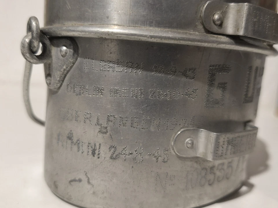 Gavetta Da Prigioniero Di Guerra Regio Esercito - Immagine 3 di 4