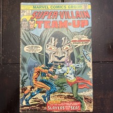 Marvel Super villain Team Up #1 Doctor Doom Namor Sub-Mariner 1975