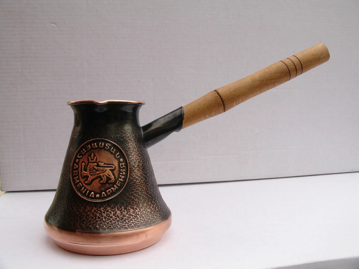 Antique ARMENIAN TURKISH COFFEE MAKER CEZVE IBRIK ARMENIA