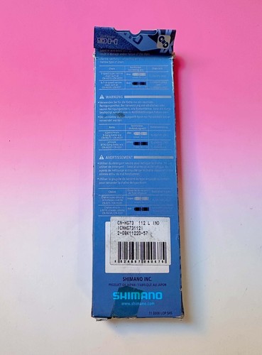 Shimano CHAIN Catena CN-HG73 9s 112 links per deore LX e 105 9 velocità - Picture 4 of 15