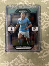 2022/23 Prizm Premier League Erling Haaland Base 1st Prizm Manchester City Card!