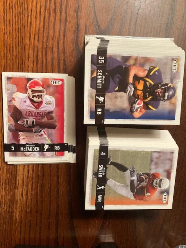 U Pick: 2008 Press Pass Football Cards + Reflectors #d Prime Time +2008 Sage Hit - Image 4 of 4