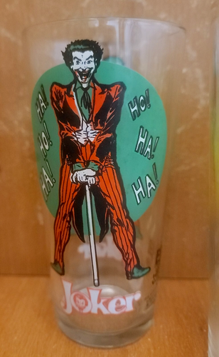 Pepsi Super Series DC Comics Batman Heros & Villains Glas 5er Set, 1976, EUC - Bild 2 von 9