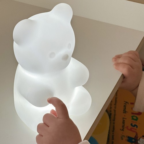 Monosmile Jelly Bear Bébé Line Mood Light, Newborn Baby Room Lamp, Nursing Light - Picture 4 of 25