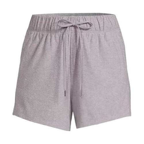 Ladies Plus Knit Shorts Gray Size XXXL 3 XL (22) Nwt - Picture 1 of 2