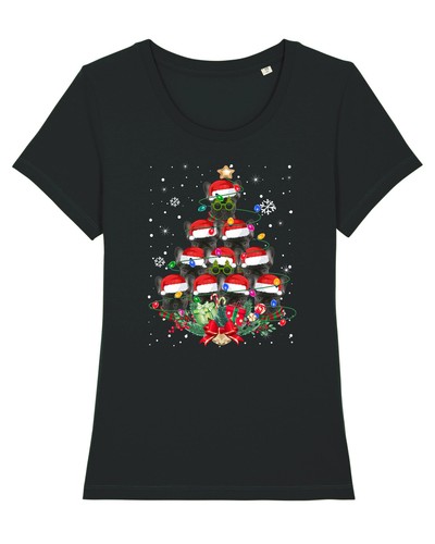 French Bulldog Gifts Xmas Christmas Mens Womens Kids TShirt Tee T-Shirt - Picture 3 of 11