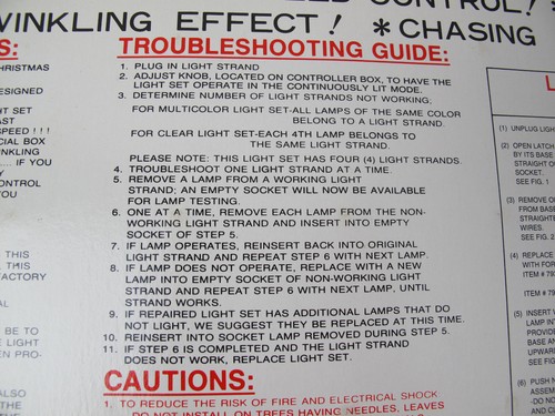 Vintage 140 Lights in Motion Indoor Outdoor 48ft Holiday Light Set Blue - Picture 5 of 7