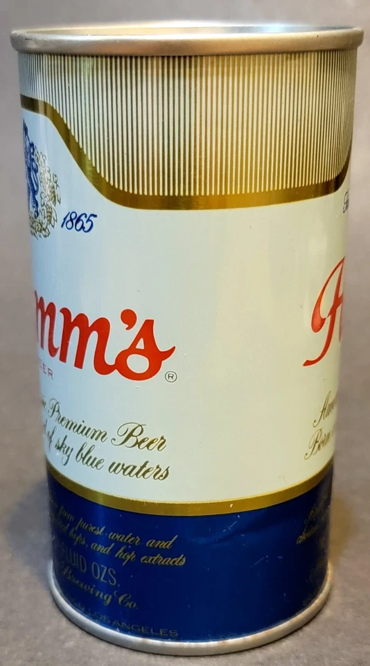Vintage 1960s Hamm's Beer Steel Flat Top Pull Tab Can by Theodore Hamm Brewing - Image 2 of 4